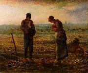 Jean-Franc Millet The Angelus oil painting